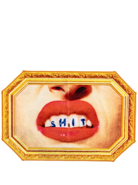 Seletti Face mat (60x90cm) Multicolour 18192