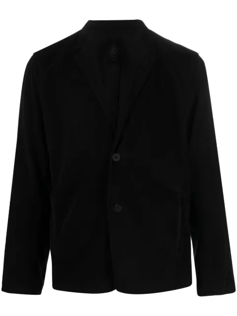 Transit single-breast notched-lapel blazer Black CFUTRVB113
