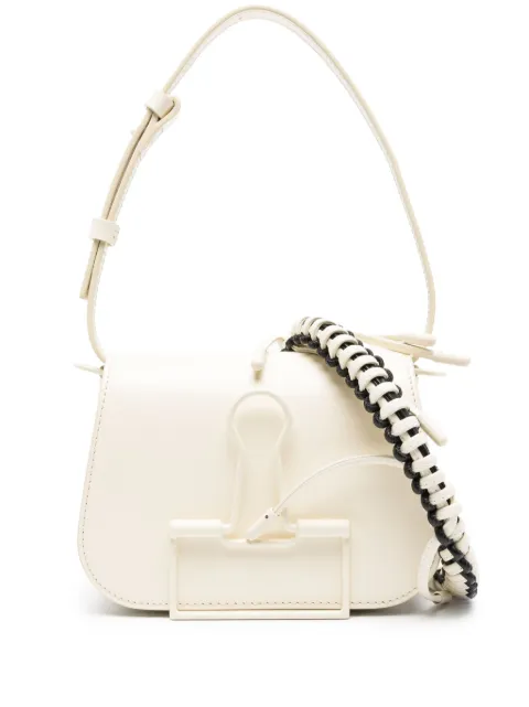 Off-White Binder leather shoulder bag Neutrals OWNN134F23LEA001