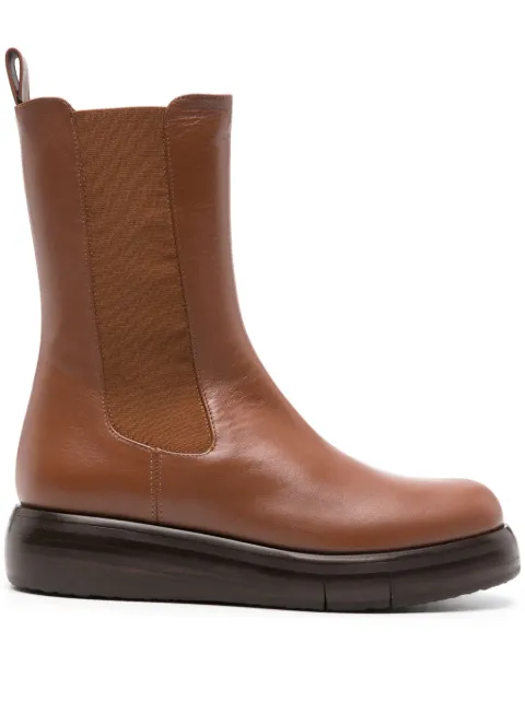 Paloma Barceló Jack round-toe boots Brown 442302JACKTAYSON