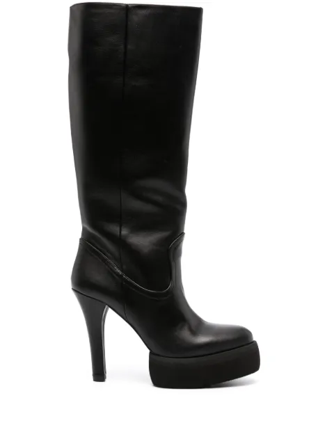 Paloma Barceló Hella 130mm platform-sole boots Black 122301AGNEIRIS