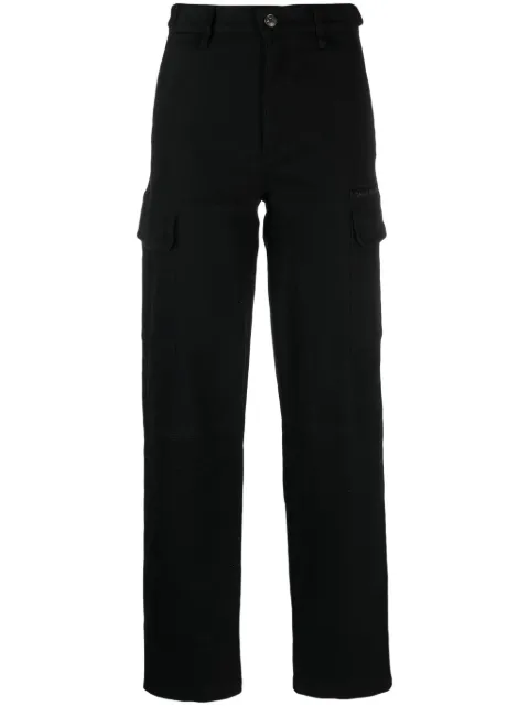 Daily Paper Ezea straight-leg cargo trousers Black 2322036