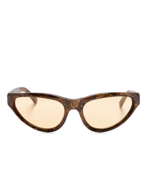 Marni Eyewear Mavericks Radica cat-eye sunglasses Brown QC0BRWN