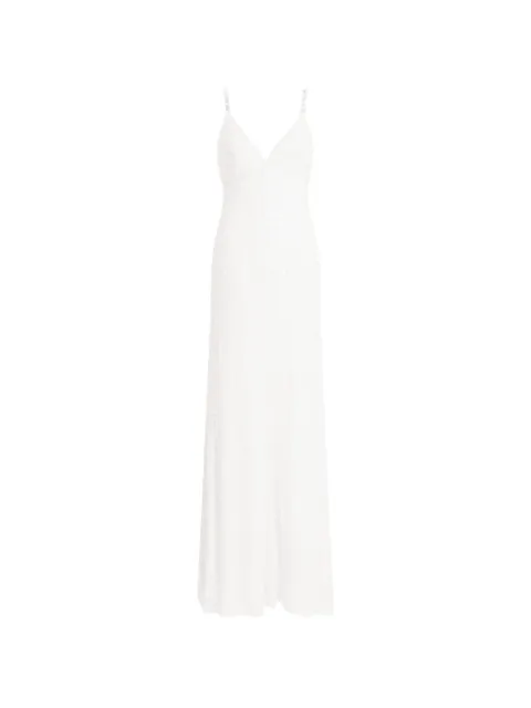Jenny Packham Nora sequin-embellished gown White JPB961