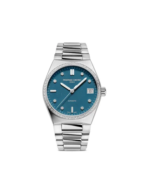 Frederique Constant Highlife Ladies Automatic Sparkling 34mm Blue FC303LBSD2NHD6B