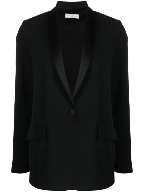Antonelli shawl-lapel single-breasted blazer Black PANDOLCEH3915