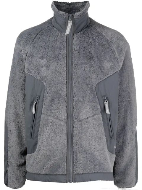 Spoonyard zip-up fleece jacket Grey JK066MGREYCOMBO