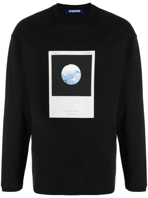 Spoonyard The Path To Genesis cotton T-shirt Black KT096UBLACK