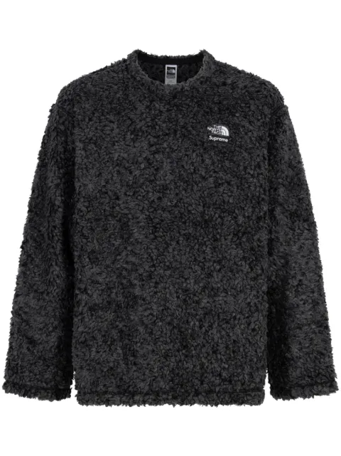Supreme x The North Face High Pile Fleece "Black" jumper Grey SU100065