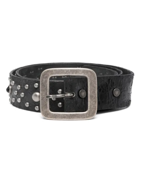 Htc Los Angeles stud-embellished leather belt Black 23WHTCI009