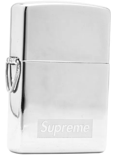 Supreme x Zippo Box logo "Silver" lighter Silver SU100060
