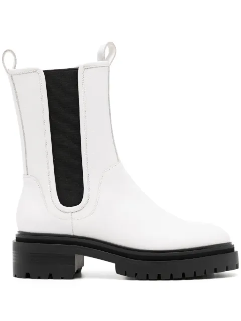 Senso Pandora leather boots White PANDORA