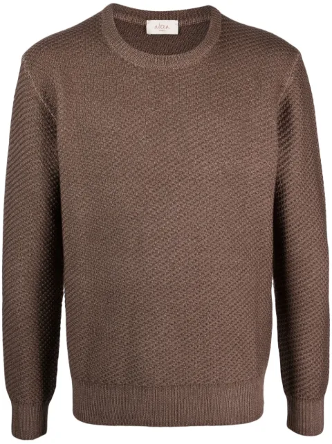 Altea crew-neck virgin-wool jumper Brown 2361133