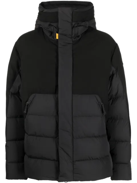 Parajumpers logo-patch padded jacket Black 23WPMPUUP01