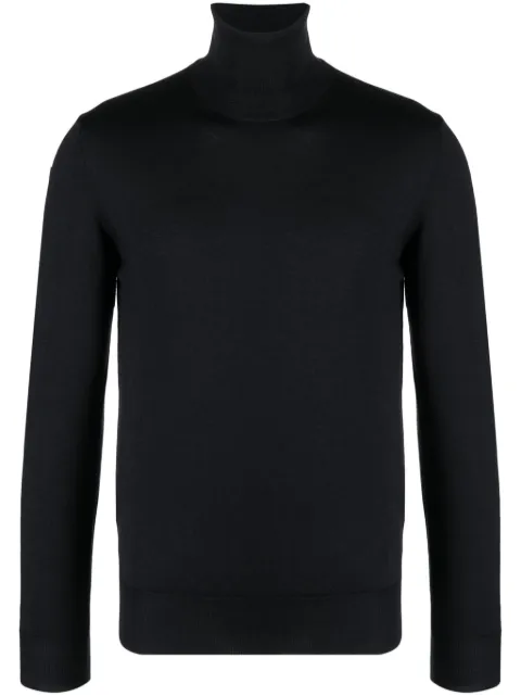 Altea roll-neck virgin wool jumper Black 2361122