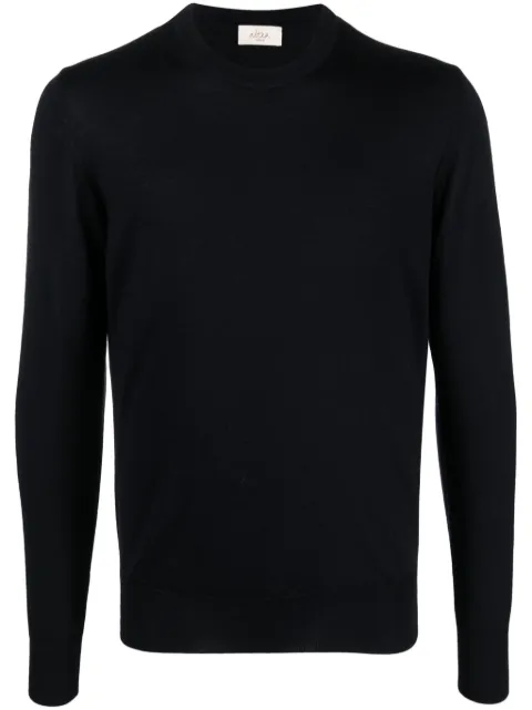 Altea crew-neck virgin-wool jumper Blue 2361120