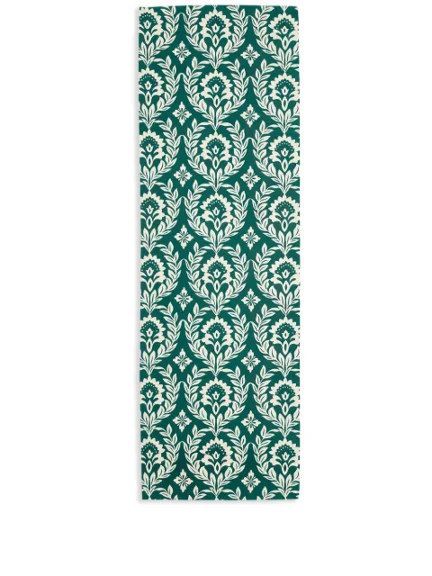 La DoubleJ leaf-print cotton runner Green RUN0001COT040GRL0005