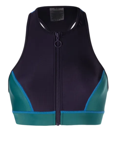 Duskii colour-block bikini top Purple DLT23092GB