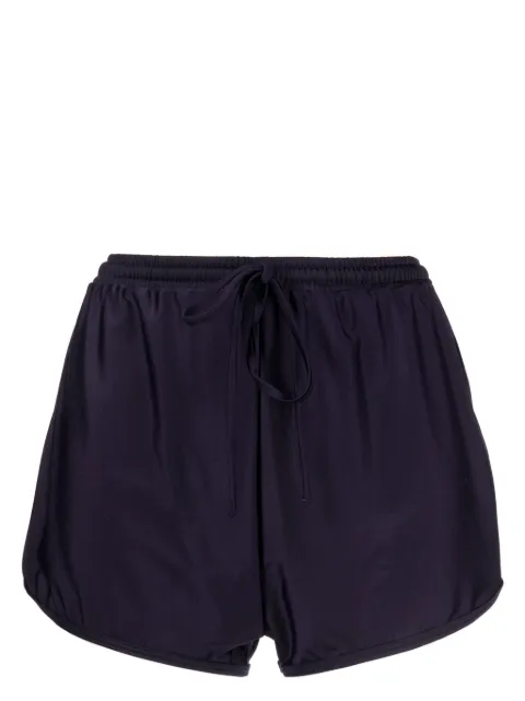 Duskii elasticated-drawstring swim shorts Purple DLB23103N