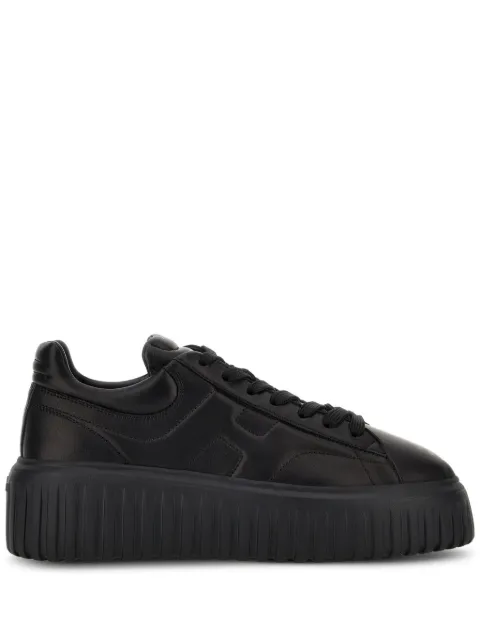 Hogan H-Stripes low-top platform sneakers Black HXW6450FC60LE9