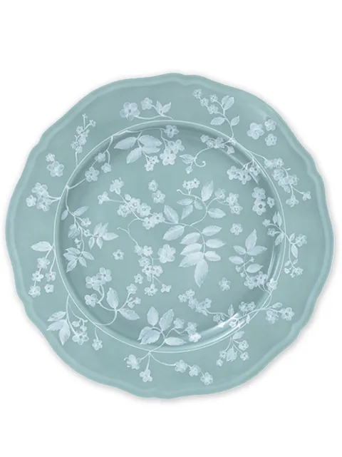 Cabana x GINORI 1735 floral dinner plate (26.5cm) Green DWDPL11GIN6D1001