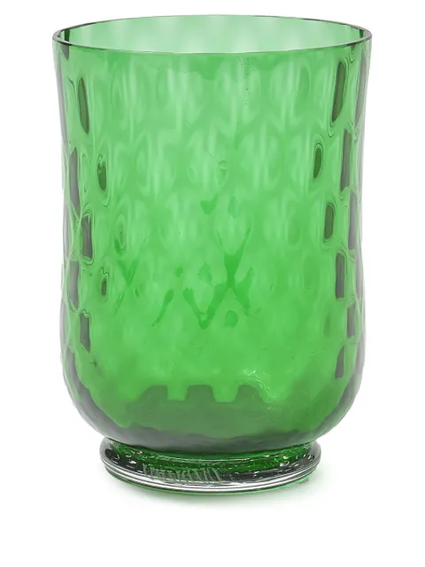 Cabana Balloton Murano wine glass Green GLWAT14BLL1T9901