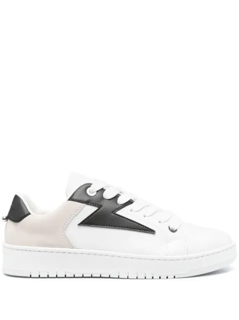 Neil Barrett Duran leather sneakers White PBCT375BV9002