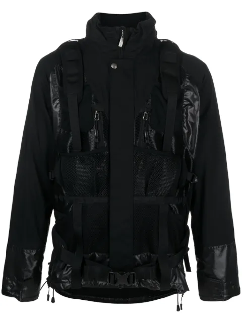 Junya Watanabe MAN x Innerraum Ripstop panelled jacket Black WLJ014