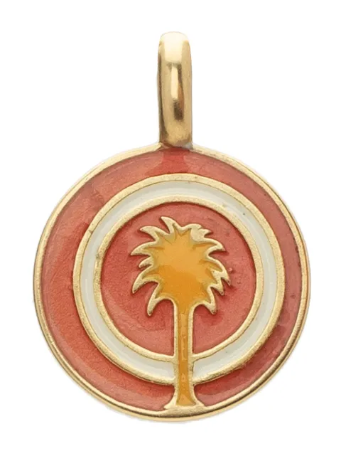 Pascale Monvoisin 9kt yellow gold Faro resin pendant Gold COFARPIN