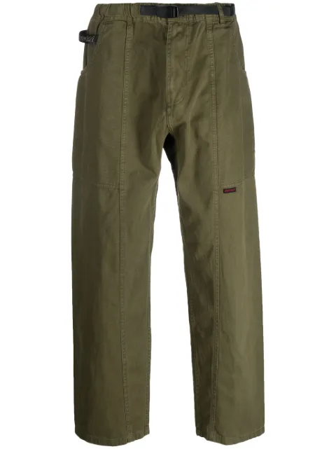 Gramicci Gadget straight-leg cotton trousers Green G105OGTOLIVEN