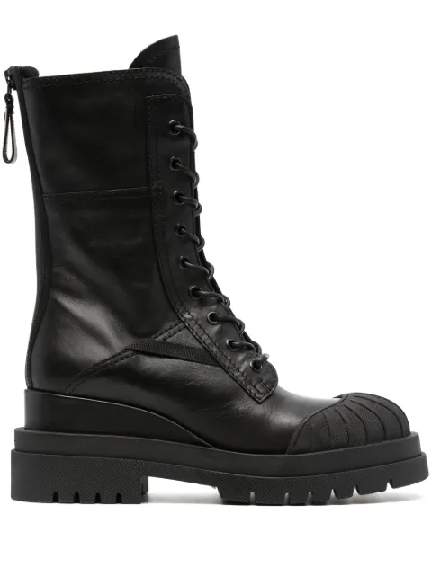 Premiata Yukon lace-up leather boots Black M6561