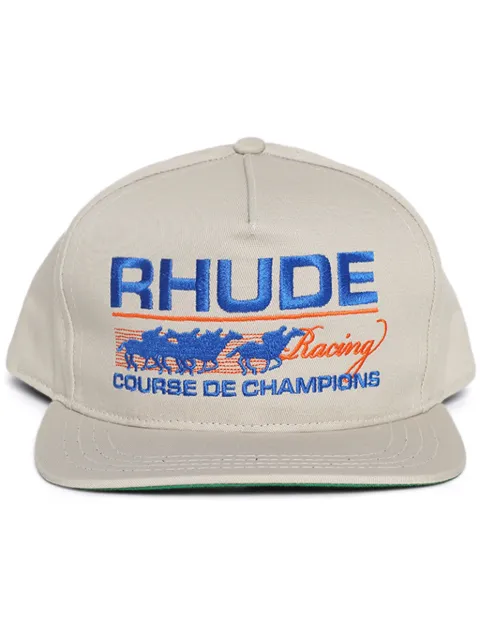 RHUDE Course de Champions baseball cap Neutrals RHFW23HA02012671