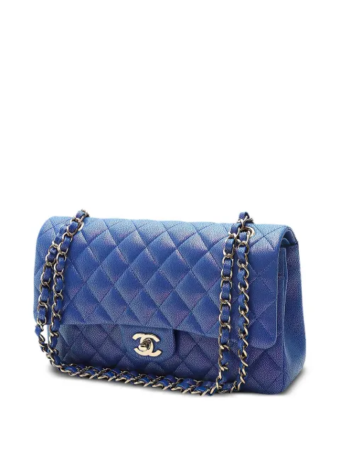 CHANEL Pre-Owned Classic Flap shoulder bag Blue 401823