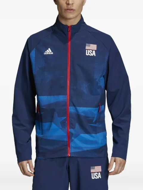 adidas Stadium USA Volleyball "Blue" jacket Blue FK1046