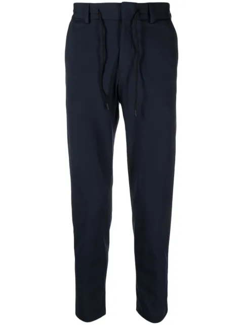 BOSS technical-jersey slim-cut trousers Blue 50502477