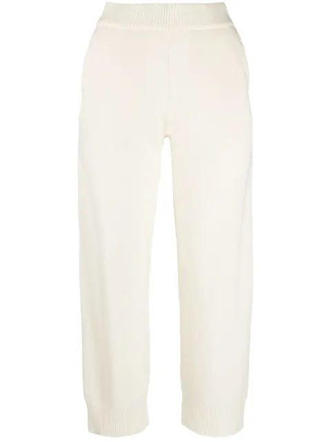 Liska knitted cahmere track pants Neutrals FINNTROUSER