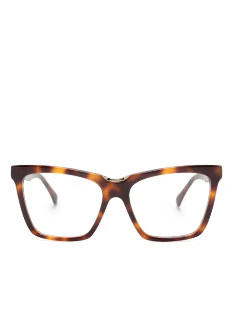 Max Mara Eyewear tortoiseshell-effect cat-eye frame glasses Brown MM5111