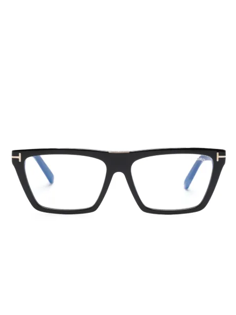 TOM FORD Eyewear rectangular-frame glasses Black FT5912B