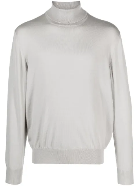 D4.0 virgin wool roll-neck jumper Neutrals 5513114200