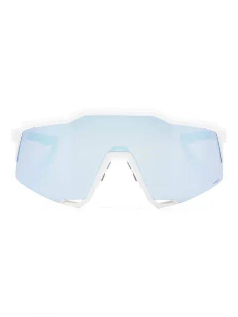 100% Eyewear SPEEDCRAFT® oversized-frame sunglasses White 60007