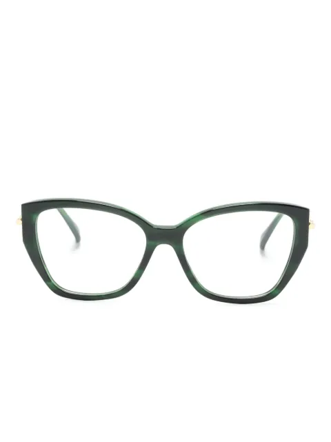 Max Mara Eyewear tortoiseshell cat-eye-frame sunglasses Green MM5117