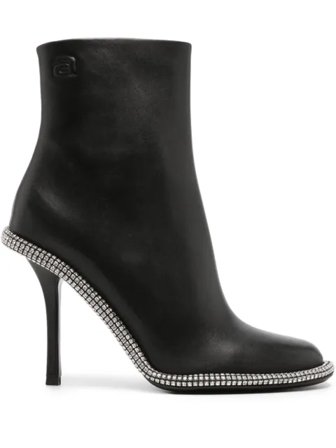 Alexander Wang Kira 105mm ankle boots Black 30423B001