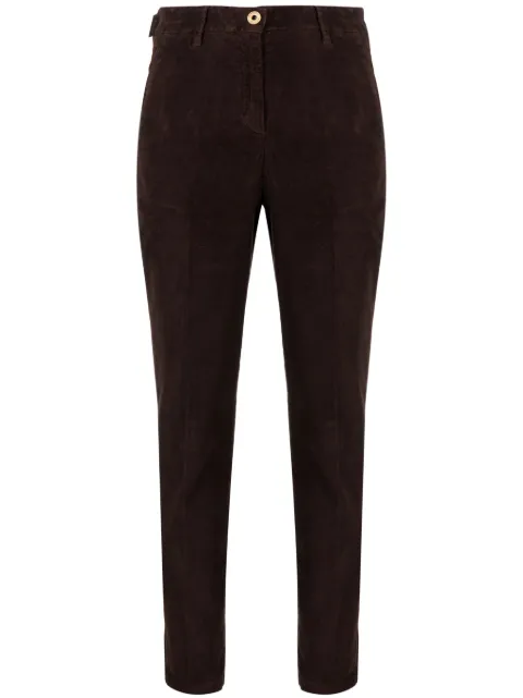 Jacob Cohën corduroy tapered-leg trousers Brown VP01103S4118