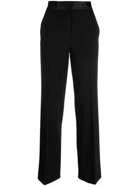 Antonelli asymmetric front-button tailored trousers Black K8086RAYMOND