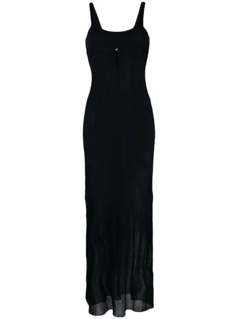 Jacquemus La Robe Maille Oranger dress Blue 233KN3442327390