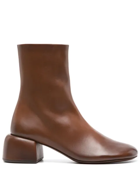 Marsèll 50mm Basata leather ankle boots Brown MW8103091