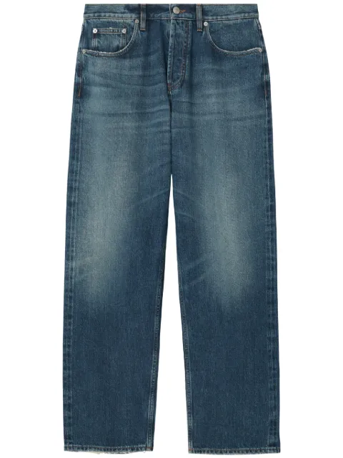 Burberry mid-rise wide-leg jeans Blue 8071802