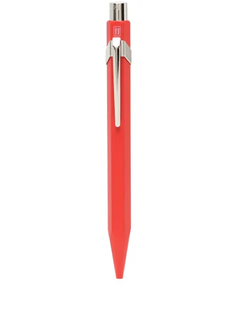 Caran d'Ache logo-engraved ballpoint pen Red CD846570