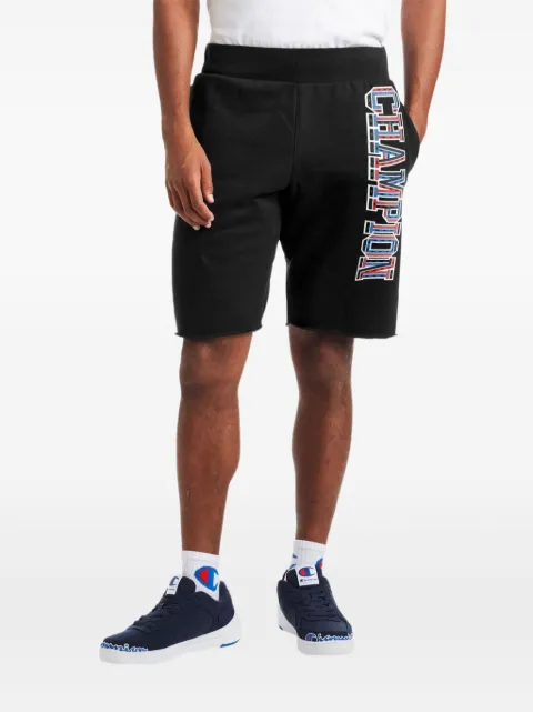 Nike logo-print shorts Black 89597586528001