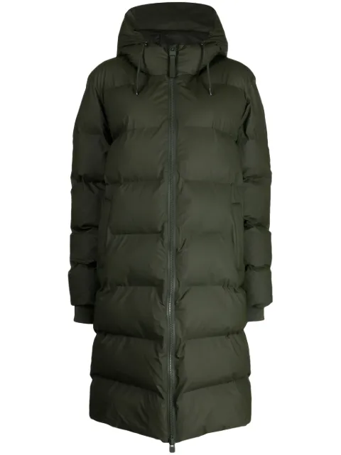 Rains Alta quilted padded coat Green 15130ONTAW23